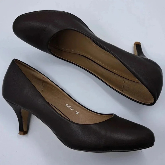 Riverberry | Brown | Pumps | Size 10M - Picture 3 of 5